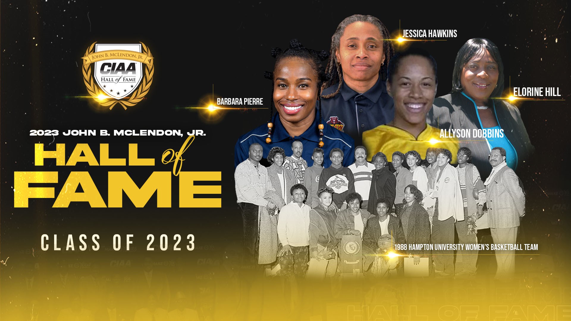CIAA Unveils 2023 John B. McLendon Hall of Fame Class