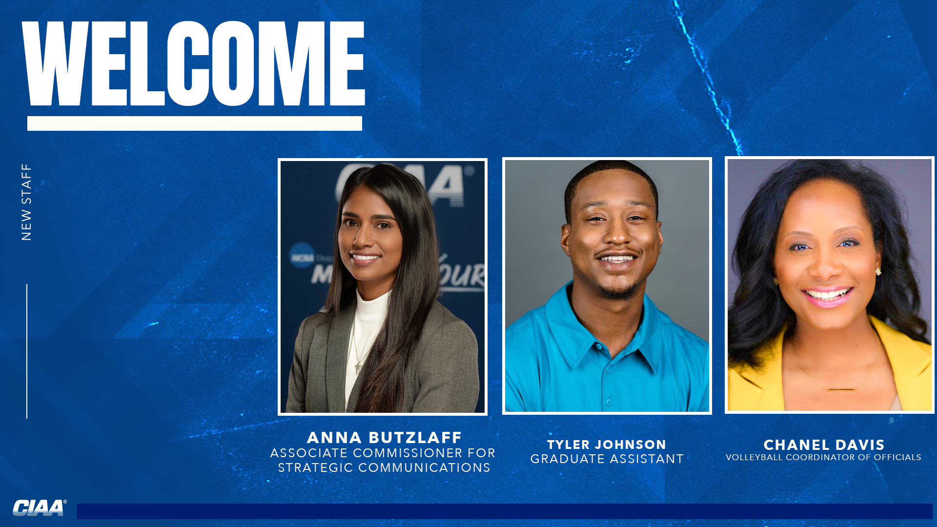 Butzlaff, Davis and Johnson Join CIAA Staff