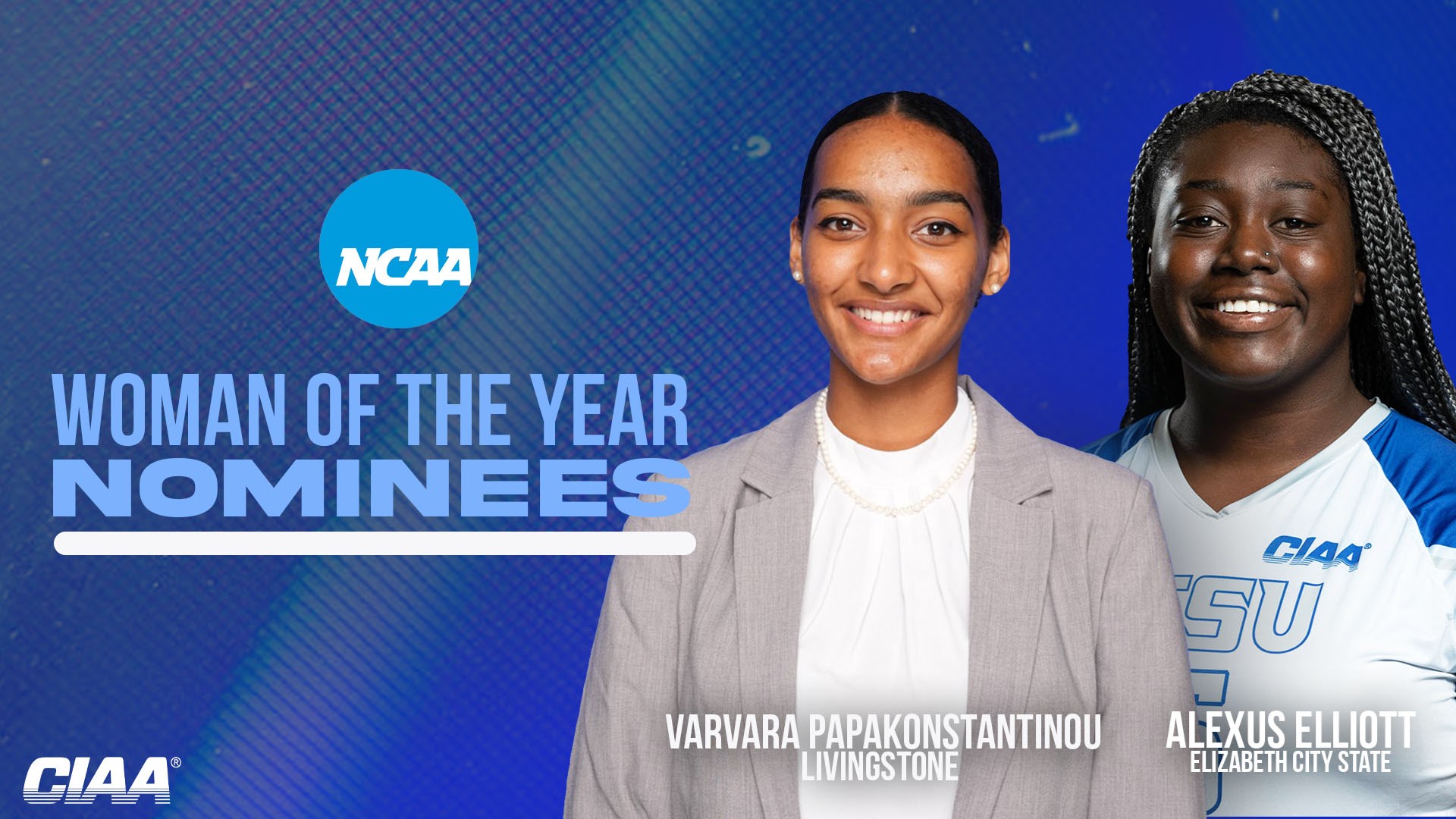 Two Outstanding Student-Athletes Named Finalists for NCAA Woman of the Year Award