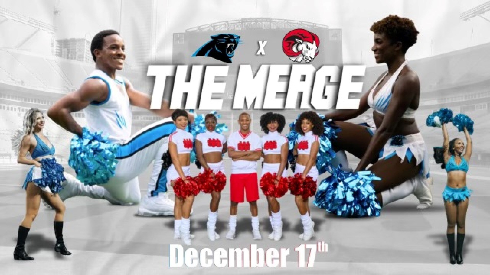 Powerhouse and TopCats Merge for Performance in Sunday’s Carolina Panthers Game