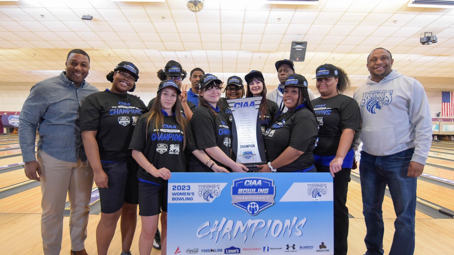 Fayetteville State Wins 2023 CIAA Women's Bowling Championship