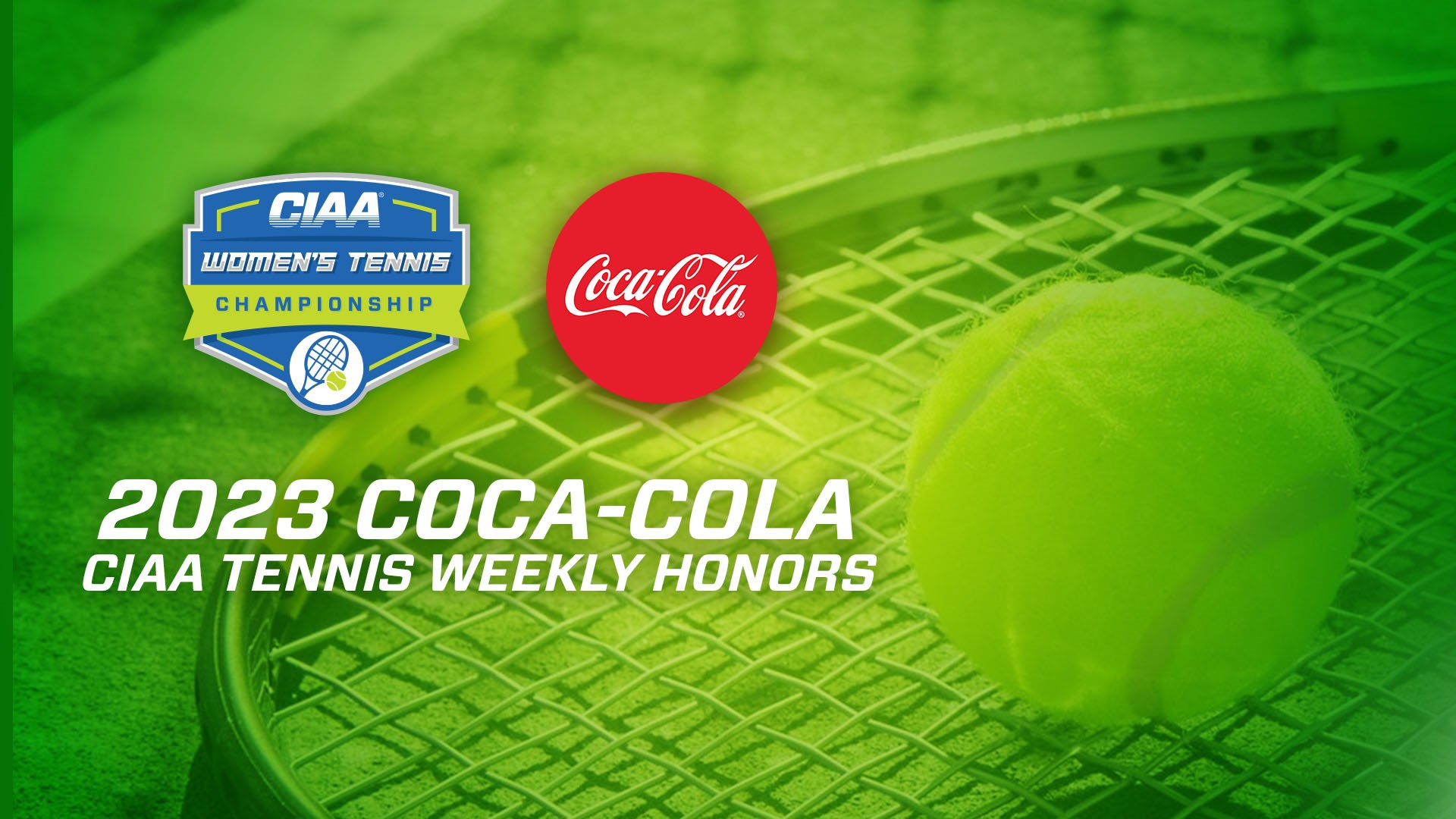 CIAA Announces 2023 Tennis Weekly Honors #4