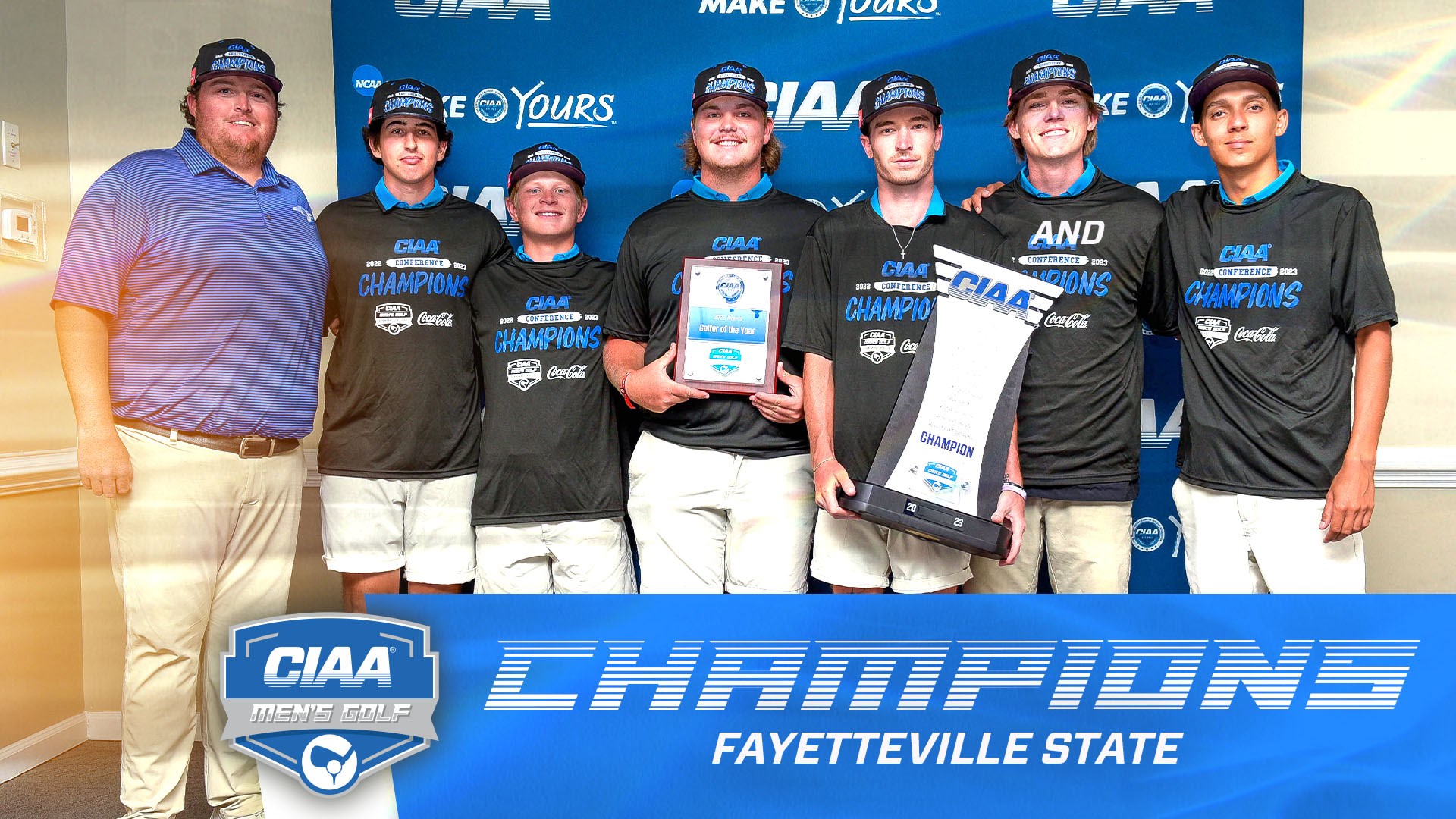 Fayetteville State Captures 2023 CIAA Golf Championship, FSU's Caden Hodges Wins Individual Title