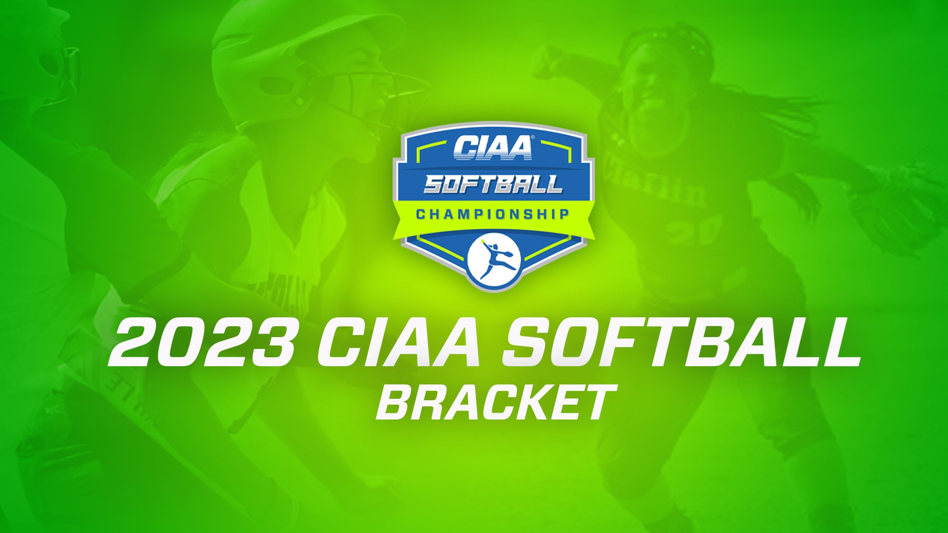Bracket Set for 2023 CIAA Softball Championship