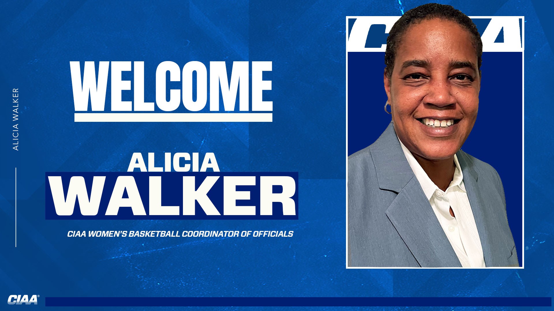 Alicia Walker Appointed CIAA Women's Basketball Coordinator of Officials