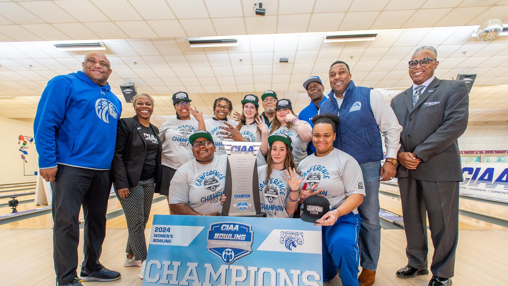 Fayetteville State Repeats As 2024 CIAA Women's Bowling Championship