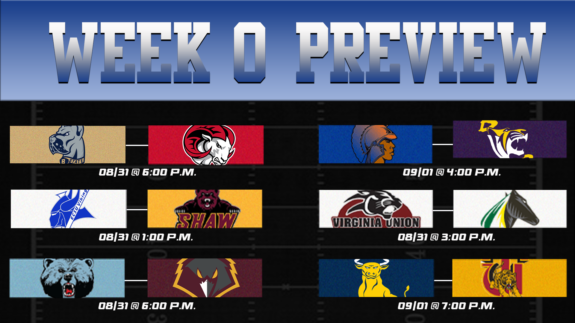 2024 CIAA Football Week Zero Preview