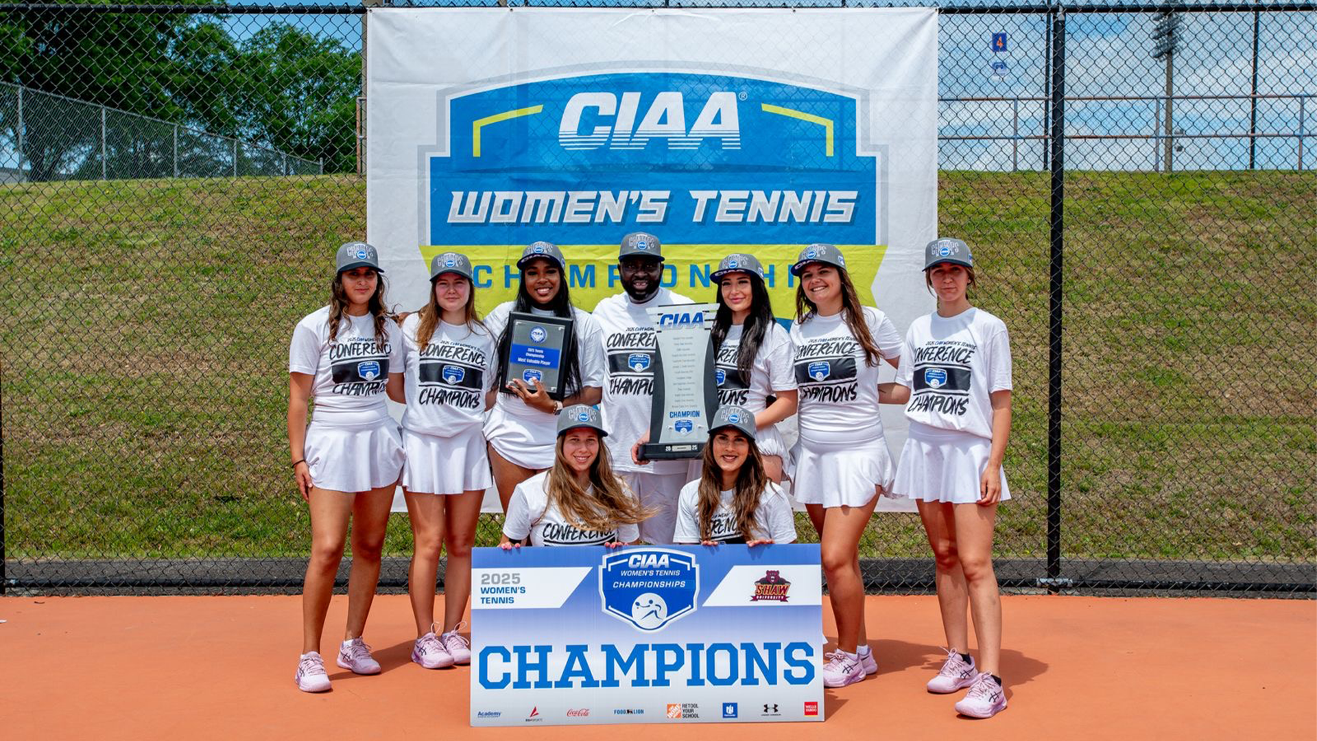 Shaw Women’s Tennis Claims Seventh Consecutive Title
