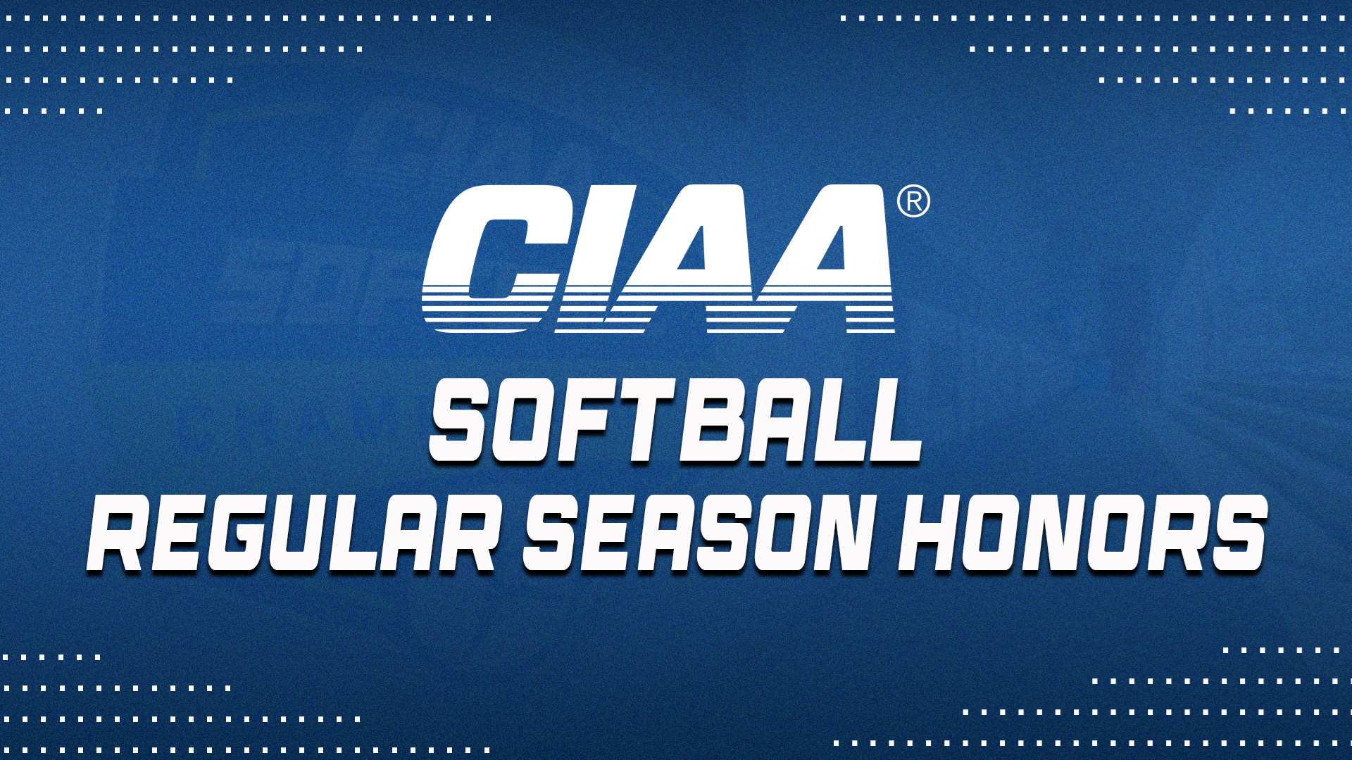 CIAA Announces 2025 Softball All-Conference and Superlatives